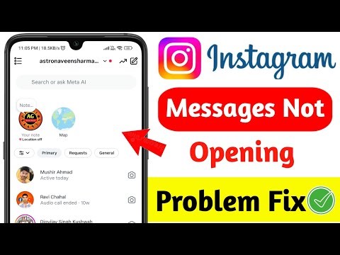 instagram message not opening problem 2026 | Instagram message open nahin ho raha hai | instagram