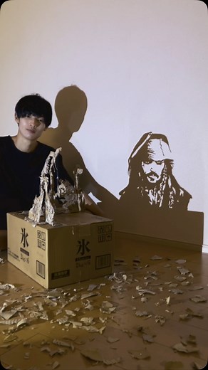 Which one is the most epic? Kuronushi is a Japanese artist renowned for creating intricate shadow art by precisely arranging cardboard and glue to cast detailed silhouettes that transform simple materials into astonishing visual stories. Artist: @kuronushi_ #art #creative #artist | Art Daily Dose