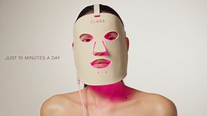 Clara Red Light Therapy LED Face Mask, Silicone, Adjustable, Collagen Boosting Anti-Aging for Radiant Skin - Walmart.com