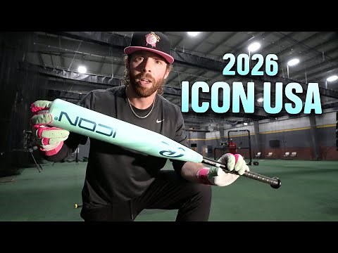 Hitting with the 2026 Rawlings Icon USA | Baseball Bat Review