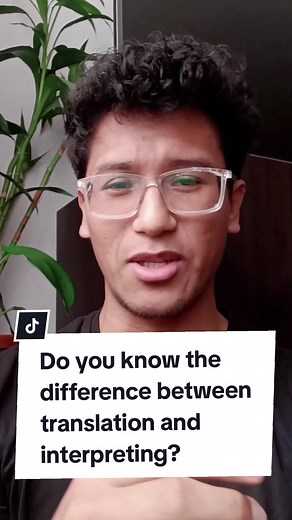 Have you ever wondered about the difference between translation and interpreting? 🤔✍🔊 Let’s find out together the difference between them! #TranslationVsInterpreting #translation #interpreting #languages #LanguageSkills #BilingualLife #Translation #Interpreting #LanguageLearning #Linguistics #TikTokEducation”