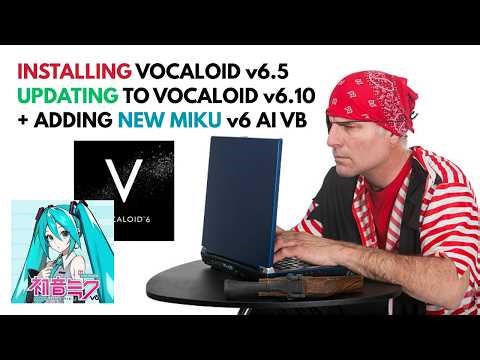 Installing [Cr4cked] Vocaloid v6 + New Miku VoiceBank
