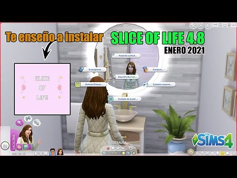 SLICE OF LIFE 4.8 |Te enseño a instalar Slice of Life | Sims 4