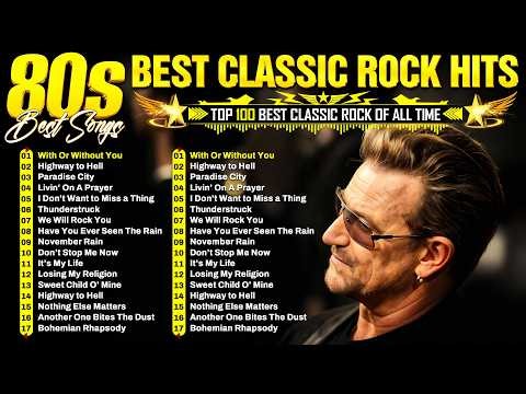 U2, Metallica, Queen, Nirvana, Guns N Roses, Bon Jovi, ACDC 🔥 Best Classic Rock Songs 70s 80s 90s