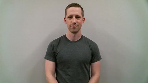 Watch how to sign 'manatee' in American Sign Language.