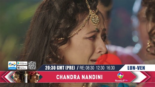 42K views · 1.4K reactions |  Rivalité, combat, passion  continue La nouvelle série Chandra Nandini sur ST-Novela F Plus Episode 33 Ne ratez pas La Nouvelle série avec une histoire passionnante LUN-VEN A 22:30 SUR NOVELA F PLUS DTT64/DTH615 #NovelaFPlus un univers d'émotion ❤️ #RegardezLesMeilleuresSeriesSurStarTimes #StarTimesBdi #NovelaFPlus #series #ChandraNandini | StarTimes | Facebook