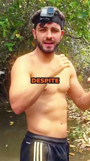 Will the anaconda bite him in the end 🤔