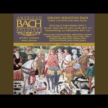 Himmelskönig, sei willkommen, BWV 182: 1. Sonata