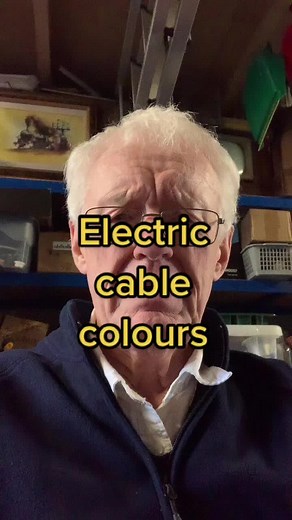Electric cable colours #electric #diy