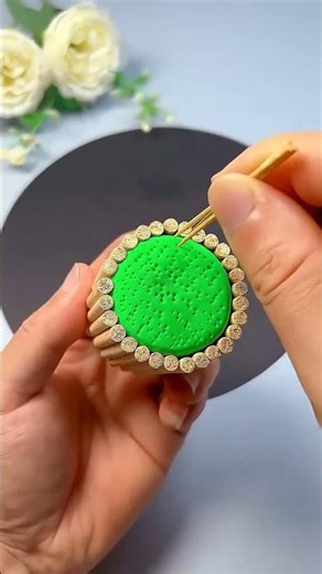 Easy Origami _ How To Make an Easy Origam DIY clay trees (In 30 seconds)#origami