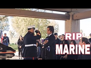 Final Salute, Fallen US Marine Goes Home to Heaven