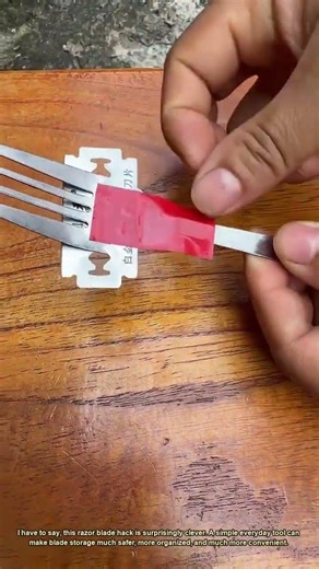 ✂️ Clever Razor Blade Storage Hack Everyone Should Know