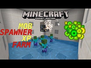 Mob Spawner XP Farm in MCPE/Tutorial