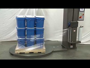 Sentry Semi-Automatic Stretch Wrapper - Low Profile Turntable