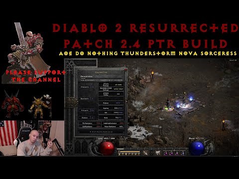 NEW Thunderstorm Nova Dream Sorceress | Diablo 2 Resurrected PTR Build