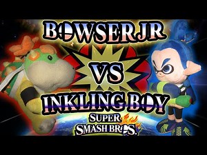 ABM: Bowser Jr vs Inkling Boy SMASH FIGHTING !?!