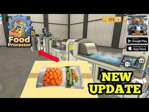 Food Process Factory Simulator New Update🔥– New Machines & Packaging | Android Gameplay 2026