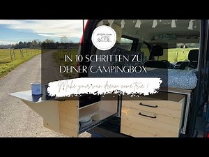 DIY Campingbox - In 10 Schritten zu Deiner perfekten Campingbox
