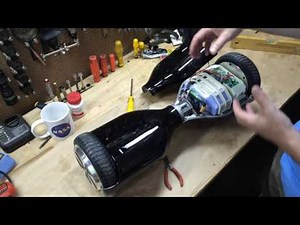 como trocar a bateria do hoverboard