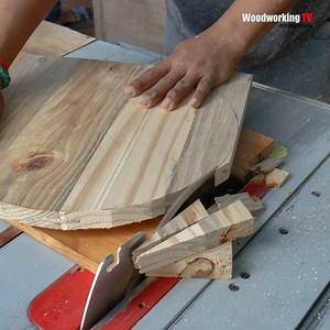 114K views · 2.1K reactions | Circle Cutting Technique for Table Saw | Woodworking TV | Facebook