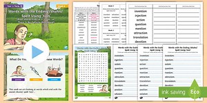 Year 4 Term 1B Week 3 Spelling Pack