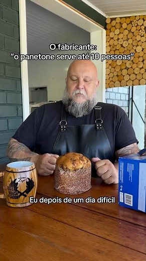 He SMASHED the PANETTONE?