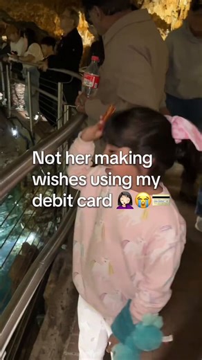 This woman was out with her young daughter. The daughter saw a wishing well and wanted to throw some money in to make a wish.The woman wasn’t paying attention and told her to take a bill from her purse and throw it in.The daughter didn’t see a bill but saw the next best thing which was her debit card. She took the card, made a wish and threw it right into the well.With it being the weekend and now now having any way to pay for anything, is her best bet jumping in to retrieve it?