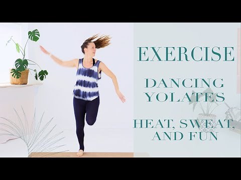 Dancing Yolates, heat, sweat, and fun - Living Yolates