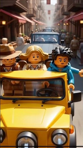 Indiana Jones and the Dial of Destiny in LEGO | Ultra Realistic Cinematic