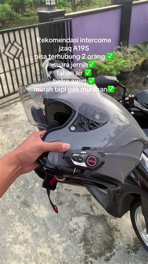 kapan lagi bisa dapet intercome semurah ini bisa ngobrol dan musik sharing🤩#intercom #intercomhelm #jzaq #vario150 #variomodifikasi