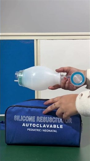 Pediatric Silicone Ambu Bag | Autoclavable Resuscitator #shortsfeed
