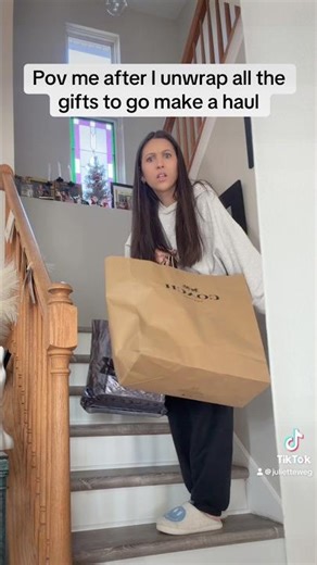 POV Gotta go make a haul