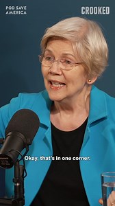 6.5K views · 104 reactions | Elizabeth Warren breaks down the Trump vs. Biden matchup in 2024. New Presidents Day Bonus Pod out now #PodSaveTheWorld #CrookedMedia #ElizabethWarren | Pod Save America | Facebook