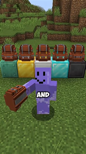 Minecraft’s Best Backpack Mod #shorts #video #youtube #fyp #minecraftmod #SophisticatedBackpac | Branzy