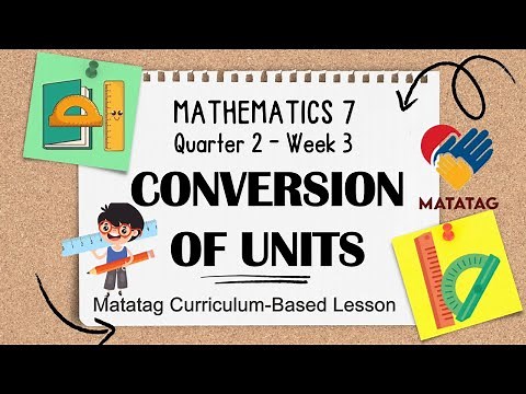 Math 7 Quarter 2 Week 3 - Conversion of Units (MATATAG Curriculum-Based Lesson)