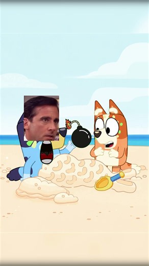 BLUEY – TRY NOT TO LAUGH 😂 [Robvy] SHELL THIEF CHAOS