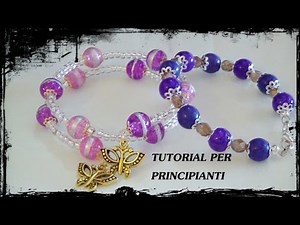 TUTORIAL PER PRINCIPIANTI: BRACCIALI CON CAVETTO E MOLLA ARMONICA