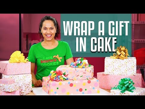How To Make A SURPRISE INSIDE GIFT BOX Cake | With REAL GIFT INSIDE! |Yolanda Gampp | How To Cake It