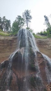 The tallest waterfall in Nebraska is amazing. Don't worry- Smith Falls in Smith Falls SP near Valentine always looks like this since its spring fed. #travel #travelphotography #bucketlist #waterfalls #retiredandroadtripping #thetriptribe | Retired and Roadtripping