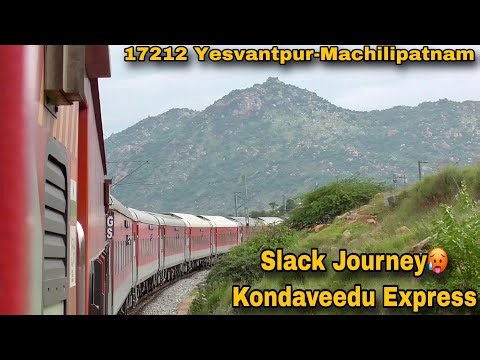 SLACK Journey : Shifting from KONDAVEEDU to PRASHANTI | Indian Railways