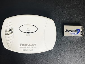 How to change the battery - First Alert Carbon Monoxide Detector CO606 CO605