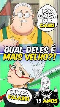 Which of these Anime Characters is Older? 😂🧓