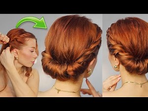 EASY Rope Braid UpDo Bun ✅️ YOU NEED TO TRY‼️
