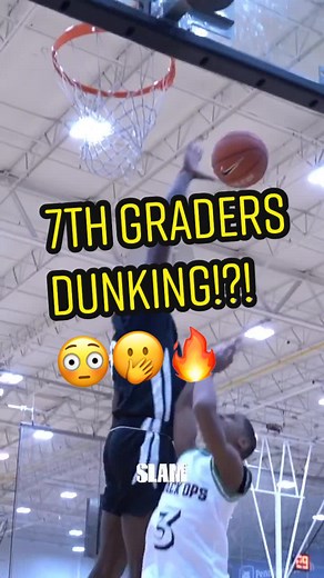 7th Grade Basketball Slam Dunk Highlights