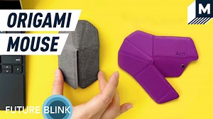 The Air.0 is a foldable, origami-like computer mouse