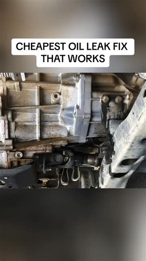 CHEAPEST OIL LEAK FIX THAT WORKS #automotive #mechanic 91_CHEAPEST OIL LEAK FIX THAT WORKS #automotive #mechanic | Automotiveme chanical