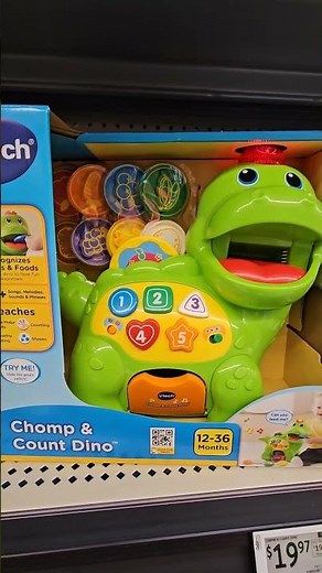 chomp & count Dino #vtech #learning is fun #popular #youtubeshorts