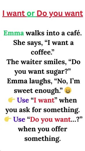 I want or Do you want? 🤔 | Learn English for Beginners