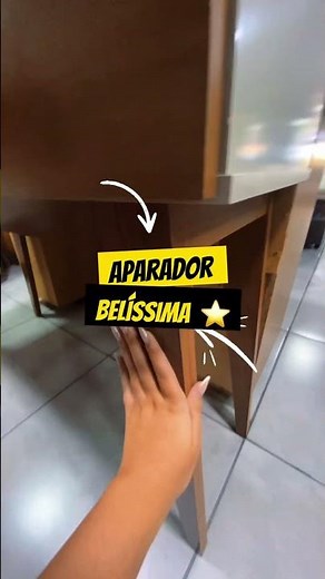 Aparador Belíssima: o toque de charme que faltava na sua sala ✨⭐