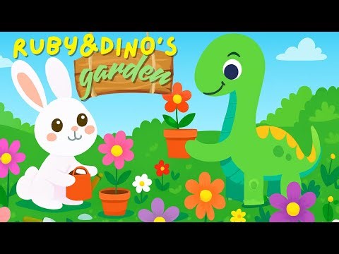Ruby and Dino's garden | ‪@Tinylimetv‬